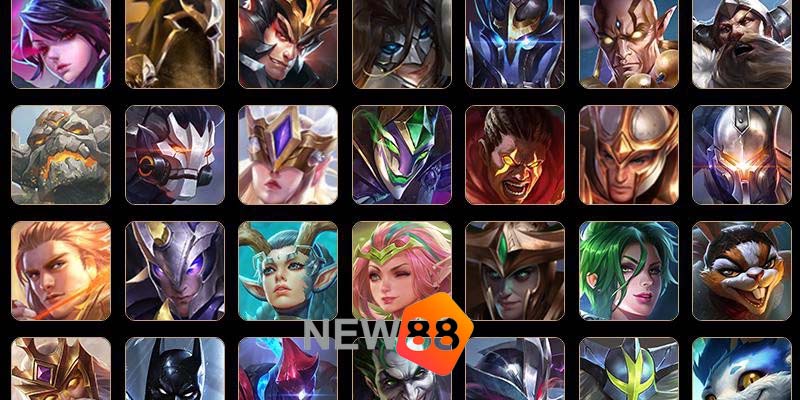 Nhóm Các Nhân Vật Trong Liên Quân Mới Nhất 2024 Cho Game Thu 1 Các nhân vật xuất hiện trong game liên quân